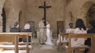  Wedding service in church   