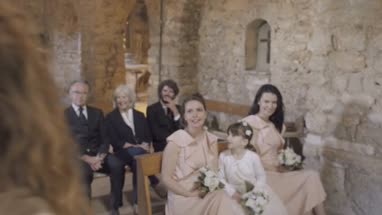 Bride and Groom getting married