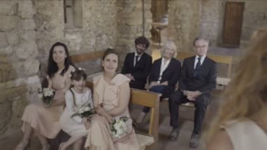 Bride and Groom getting married