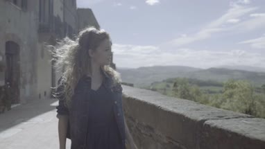 Young Adult tourist admiring view