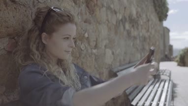 Solo Traveller taking Selfie 