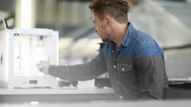 Designer with 3d printer