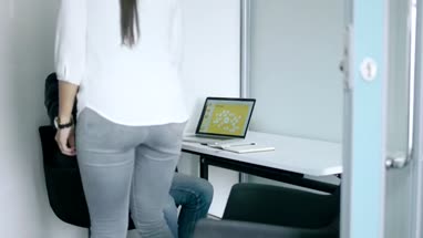 Interview meeting in office meeting room