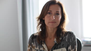 Portrait of mature business woman in office