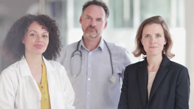 Team of Medical Professionals in hospital