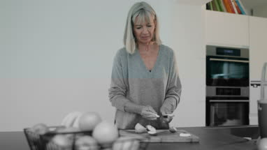 Senior man enjoying sea view