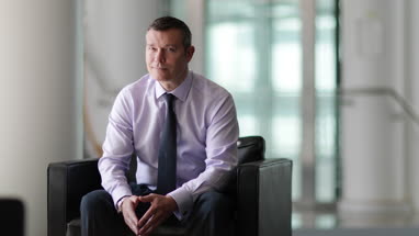 Portrait of senior business executive