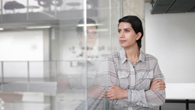 Portrait of Arabic businesswoman in an office